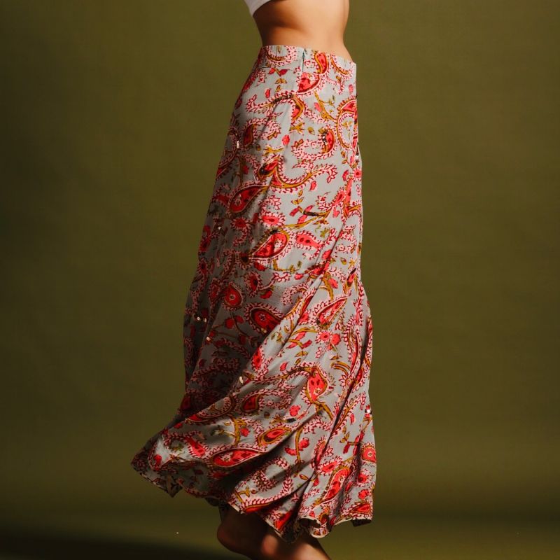 The Avni Skirt - Mixed Print image