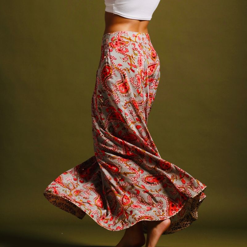 The Avni Skirt - Mixed Print image