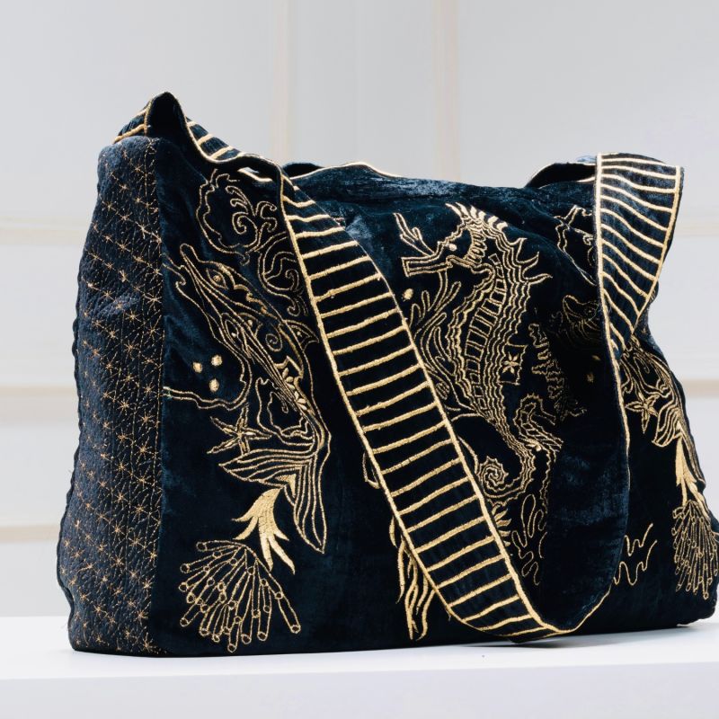 The Azores Tote  - Black image