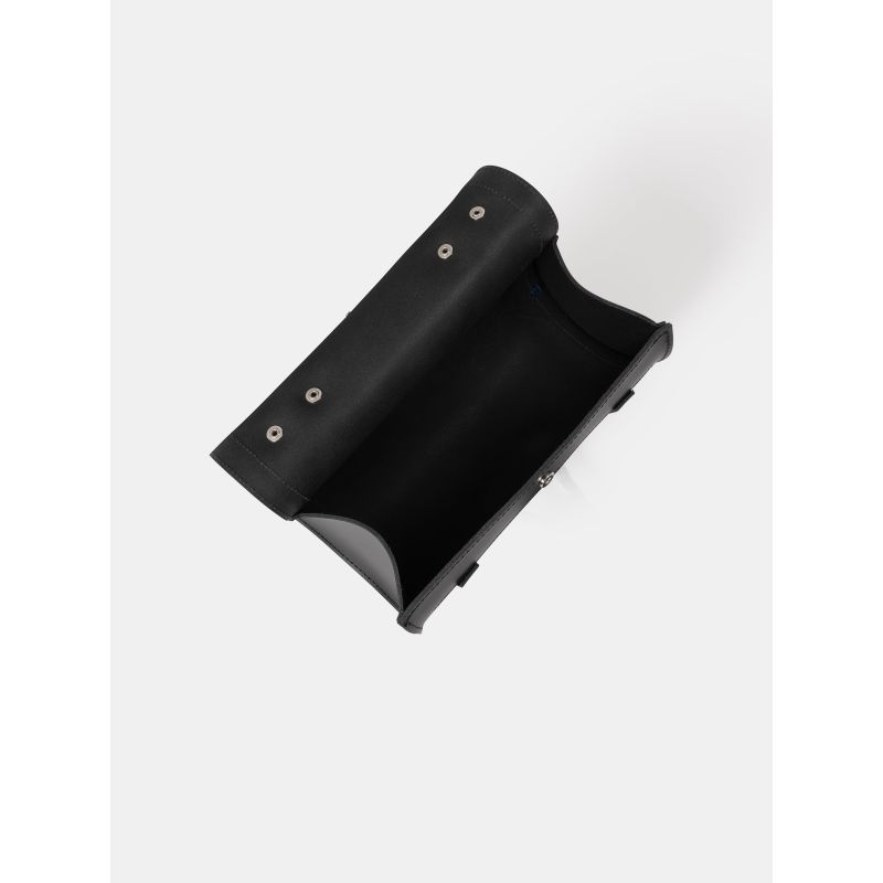 The Bowls Bag - Black With Strome Modern Tartan image