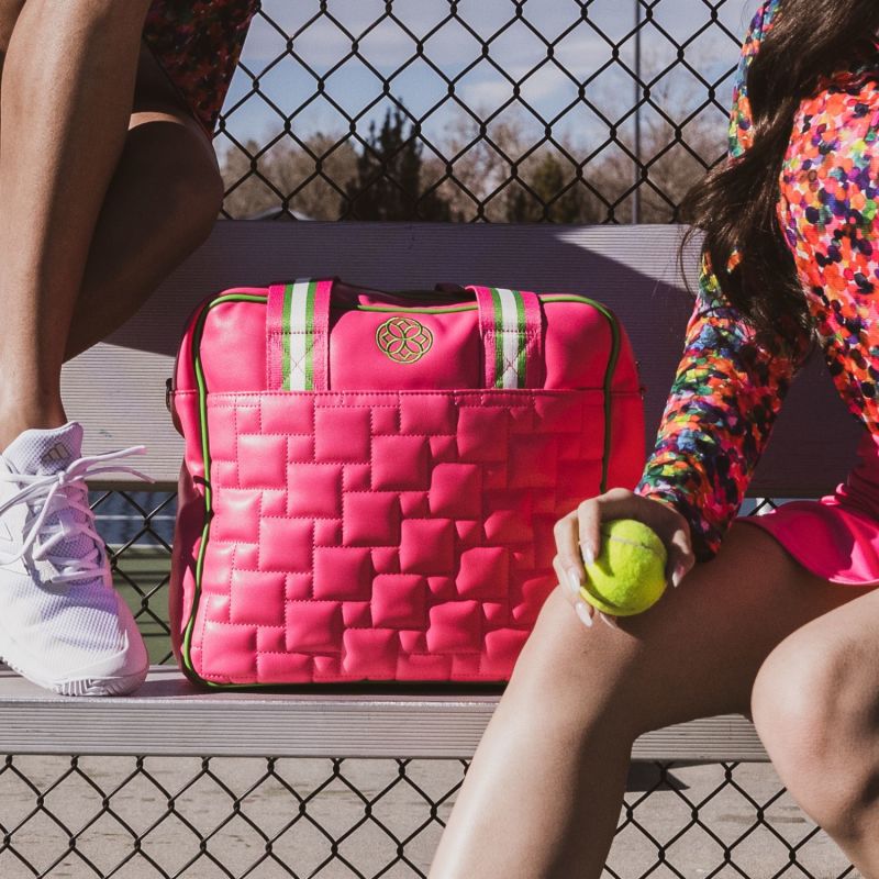 The Chris Tennis Bag - Pink image