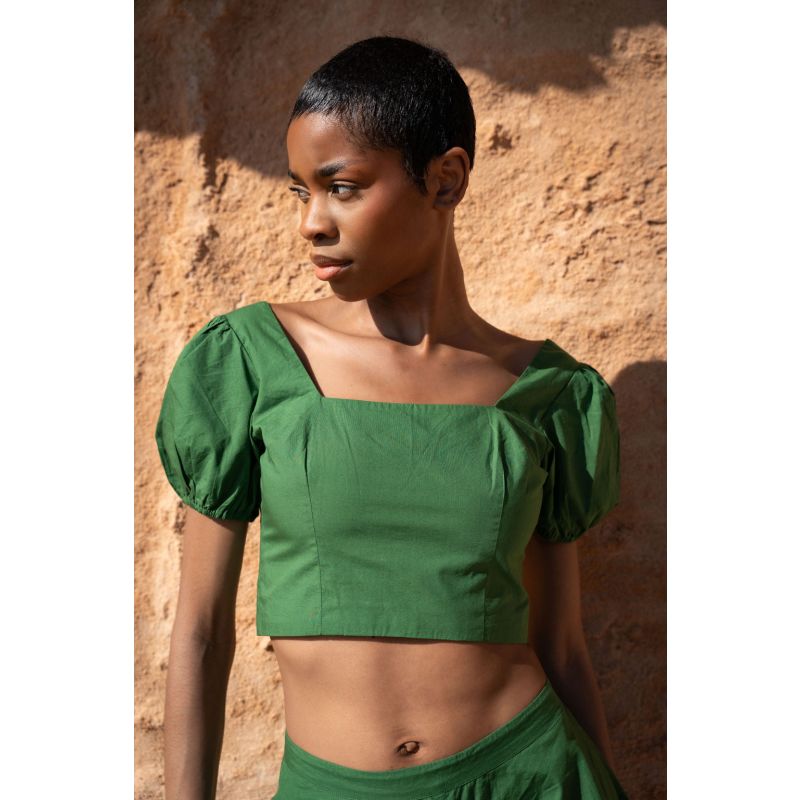 The Organic Cotton Co-Ord In Green image