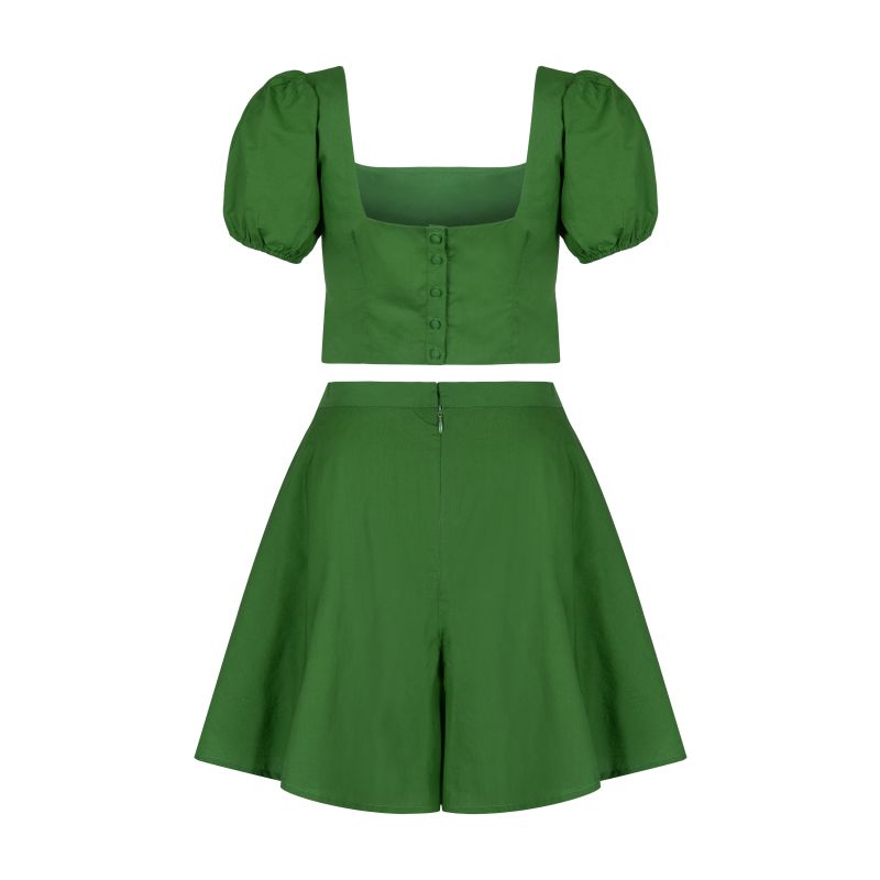 The Organic Cotton Co-Ord In Green image