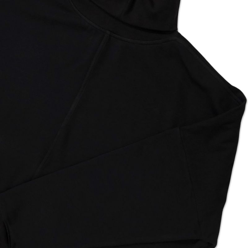 The Don Dolman Turtleneck In Onyx Black image