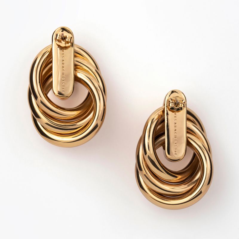 The Empress Earrings - Gold image