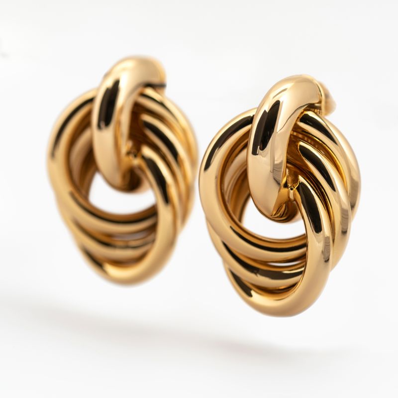 The Empress Earrings - Gold image