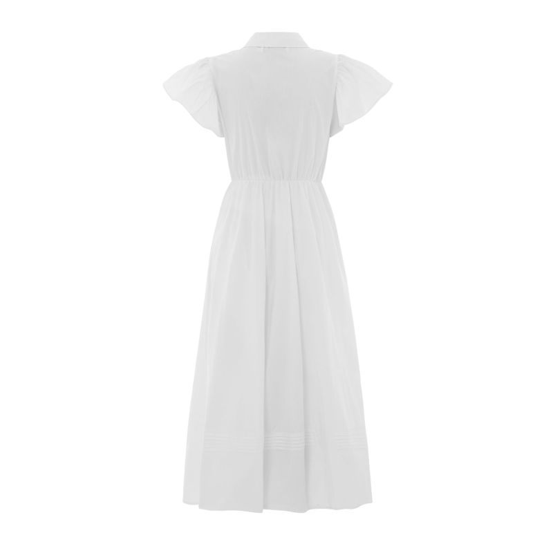 The Henley Maxi Dress White image