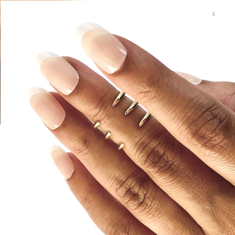 The Hug Midi Ring -Sterling Silver image