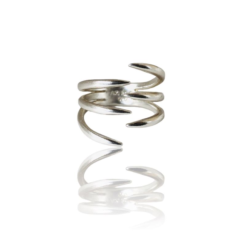 The Hug Ring Trio -Sterling Silver image