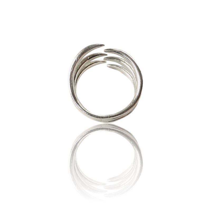 The Hug Ring Trio -Sterling Silver image