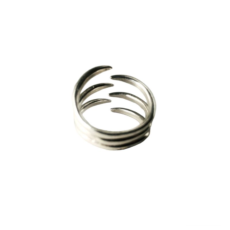 The Hug Ring Trio -Sterling Silver image