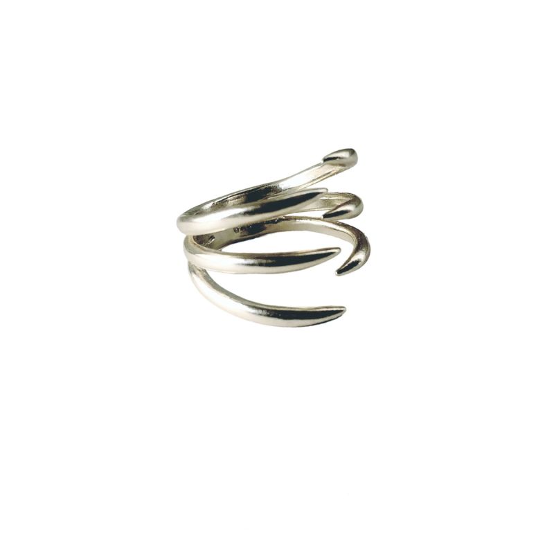 The Hug Ring Trio -Sterling Silver image