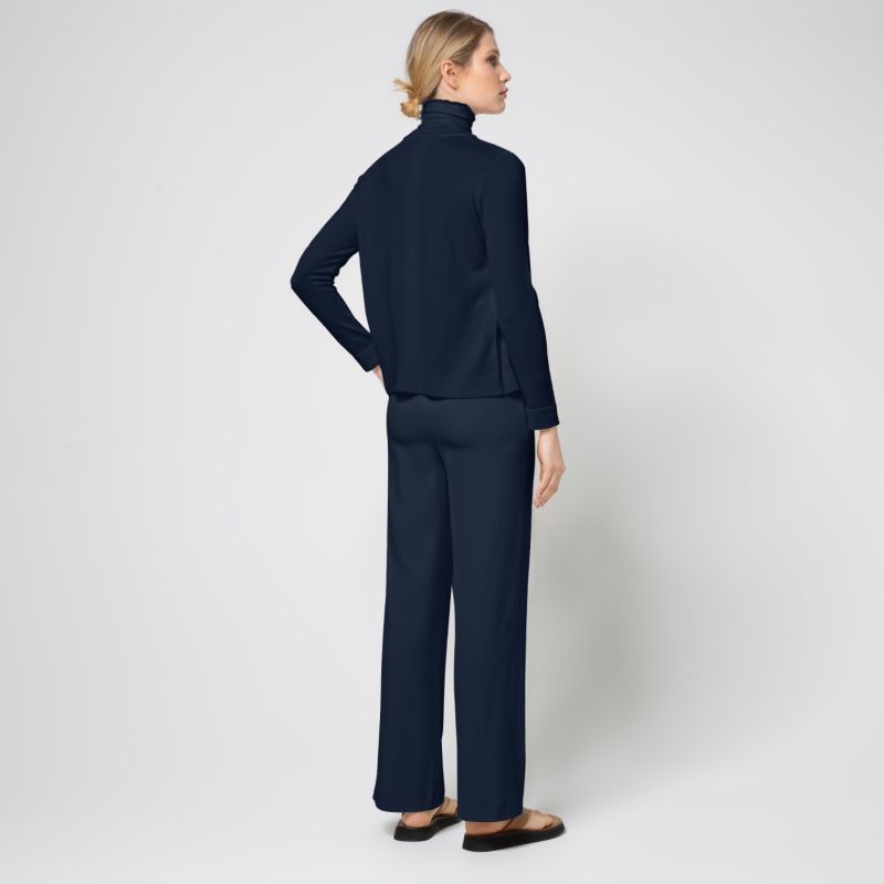 The Liapure Iconic Turtleneck Navy image