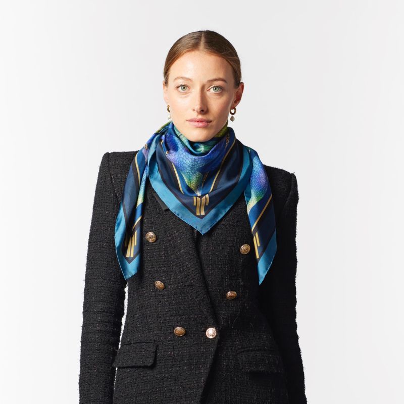 The Midnight Hummingbird Scarf - L image