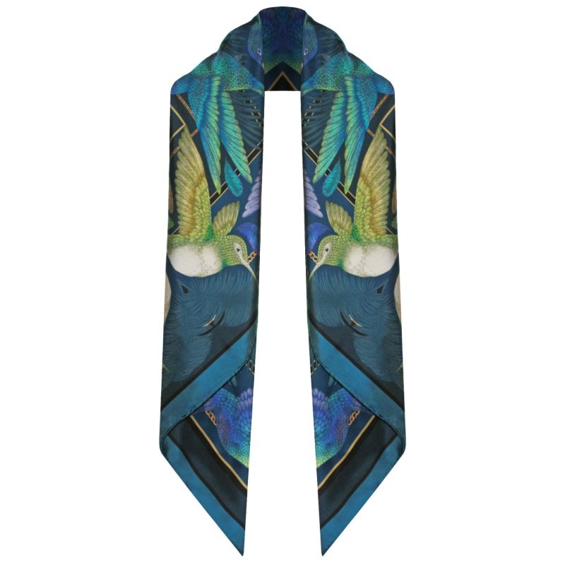 The Midnight Hummingbird Scarf | M image