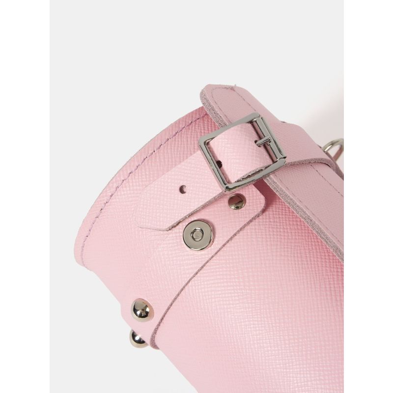 The Mini Bowls Bag - Fondant Pink Saffiano image