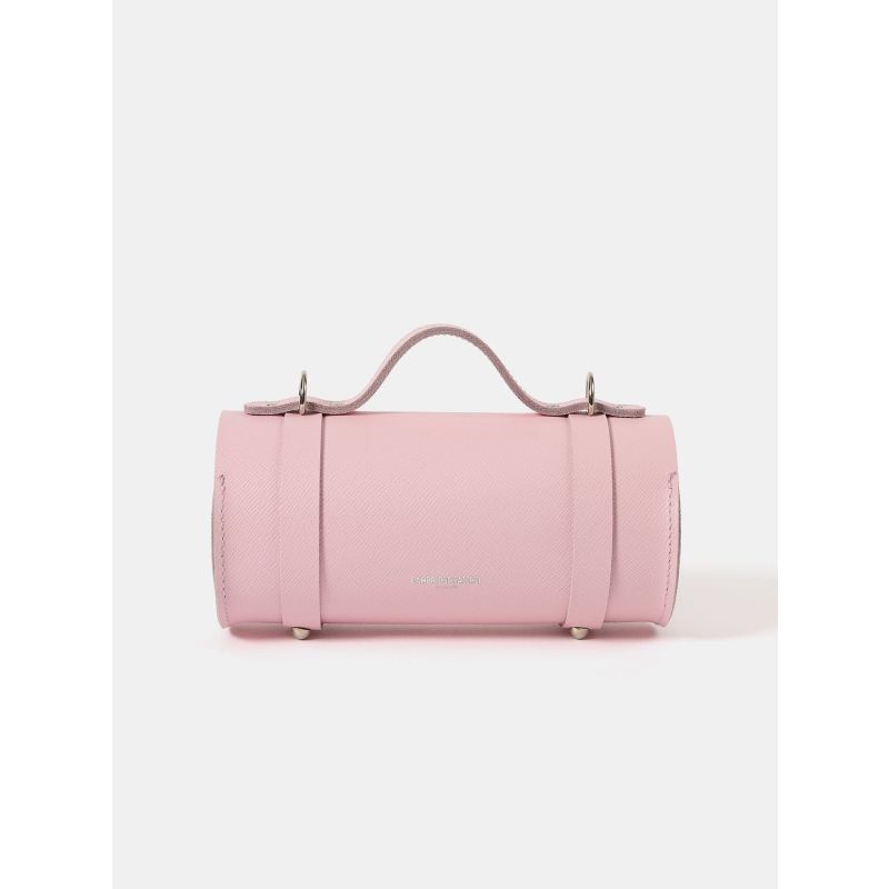 The Mini Bowls Bag - Fondant Pink Saffiano image