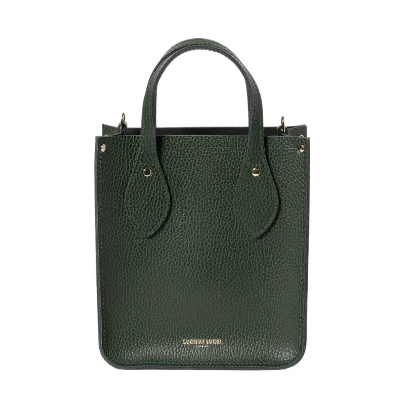 The Mini Tote Racing Green Celtic Grain image