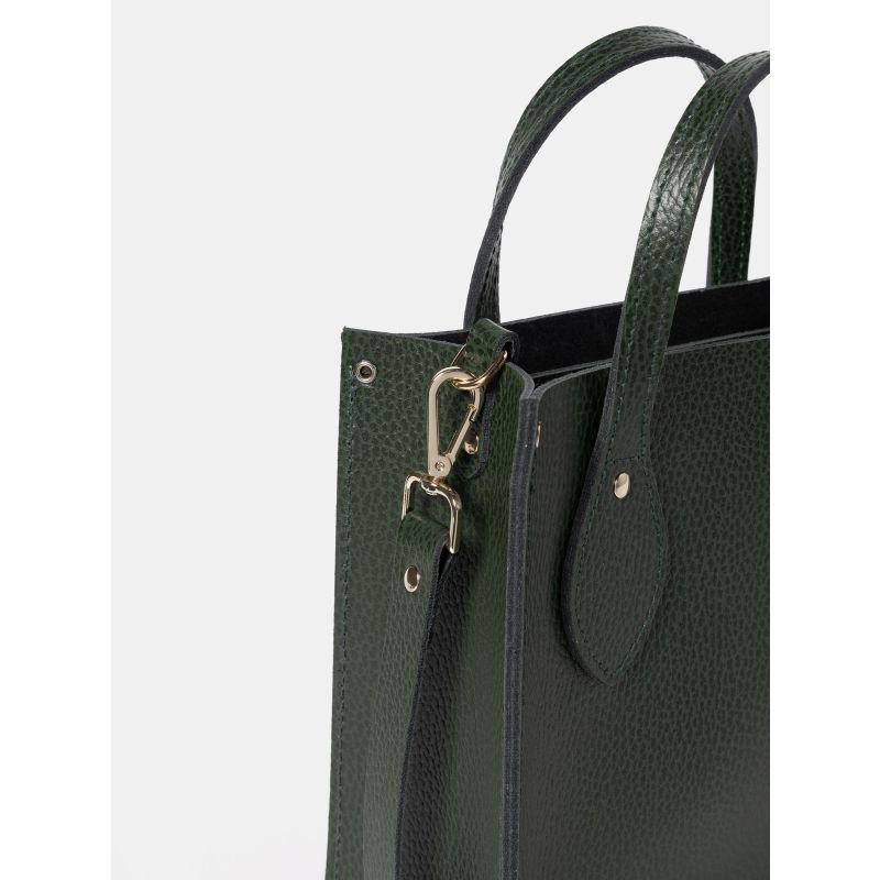 The Mini Tote Racing Green Celtic Grain image