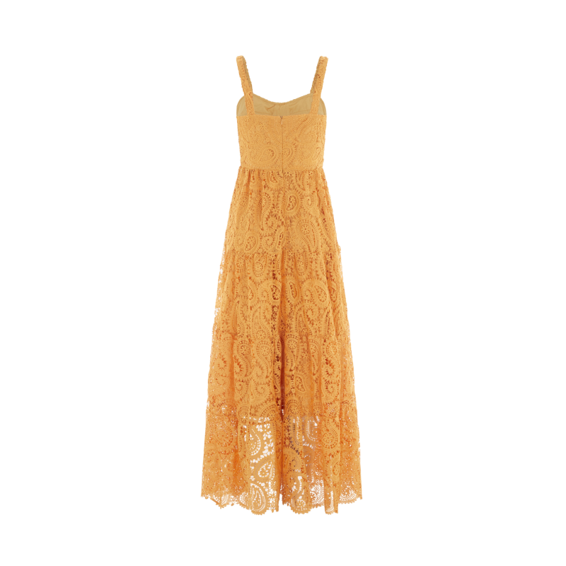 The Monaco Lace Maxi Dress - Mango image