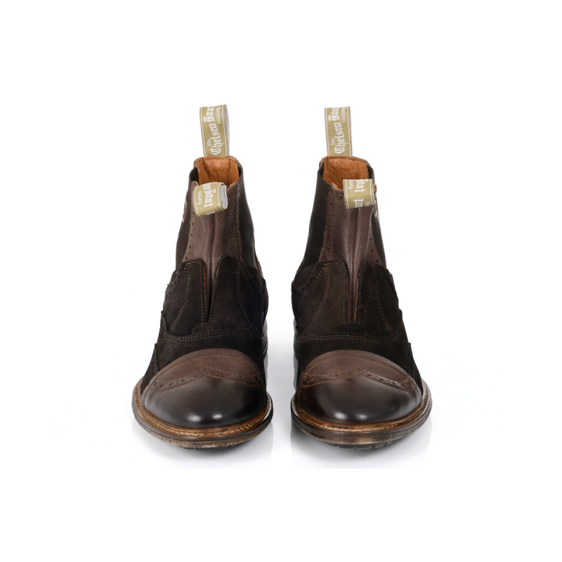 The No Lace Boot - Brown image