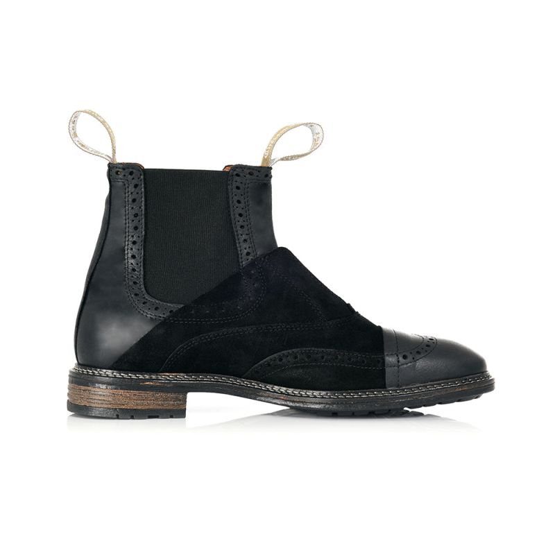 The No Lace Boot - Black image