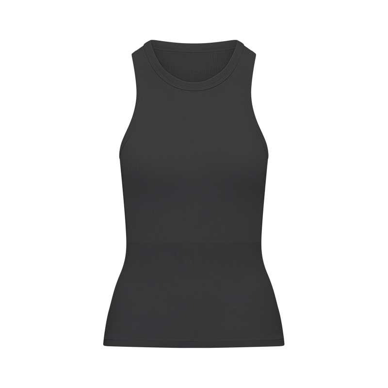 The Organic Cotton Classic Vest - Black image