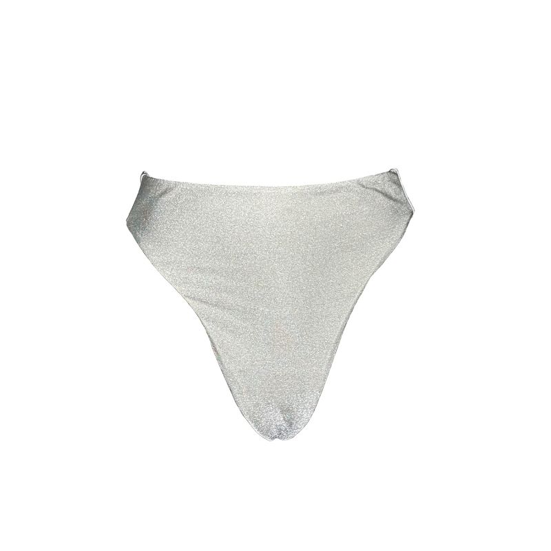 The Pearl Shimmer High Waist Bikini InBodi Swim Wolf & Badger