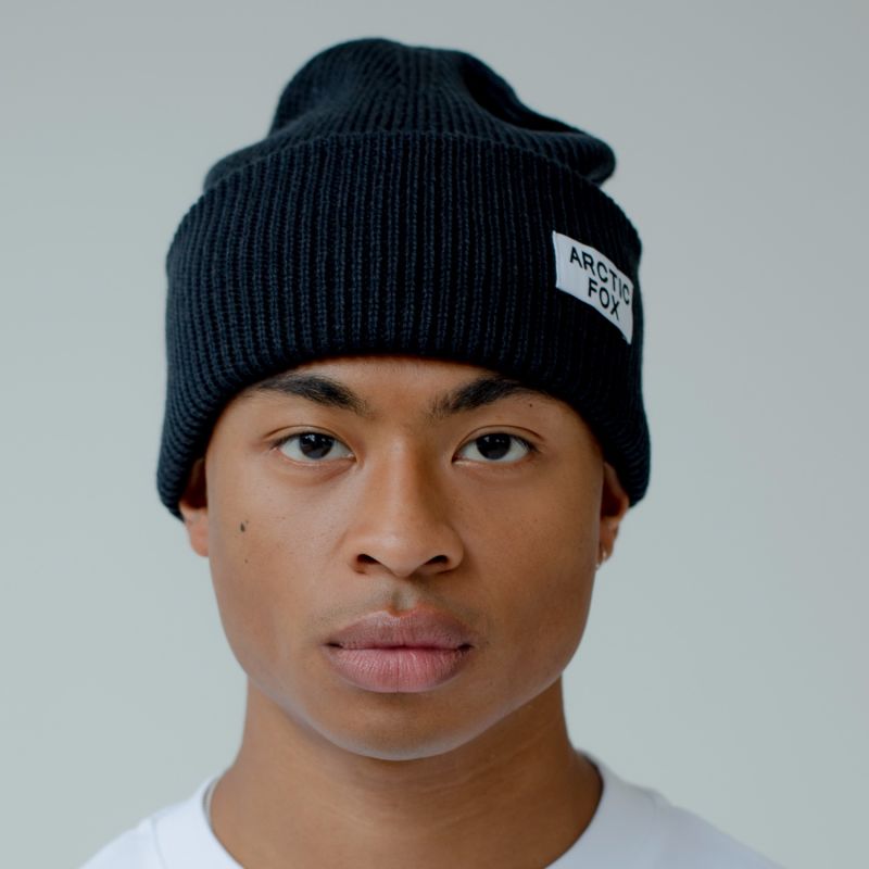 The Recycled Bottle Beanie In Black image