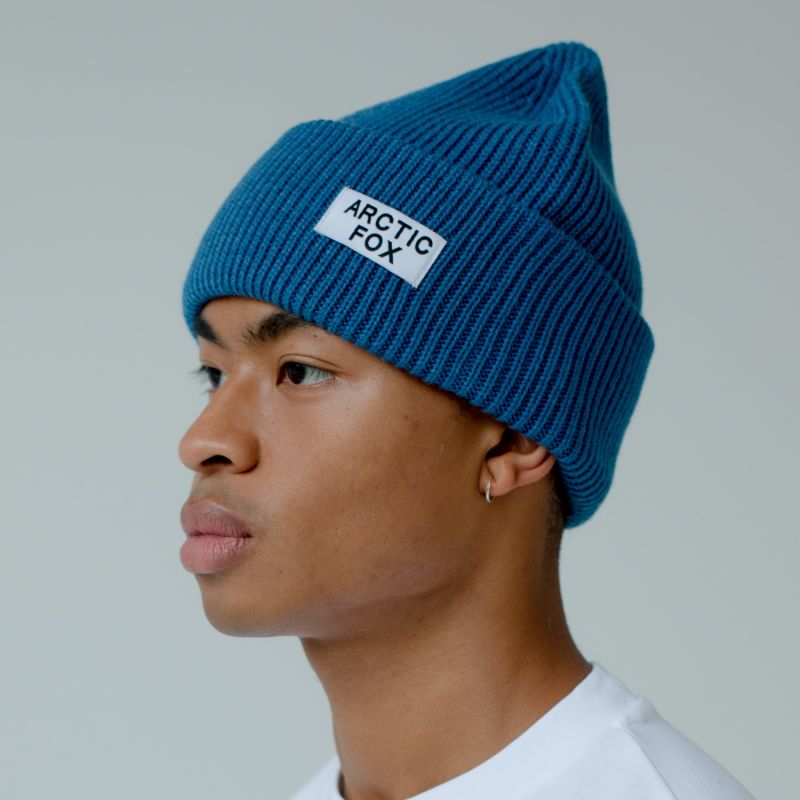 The Recycled Bottle Beanie In Ocean Blue image
