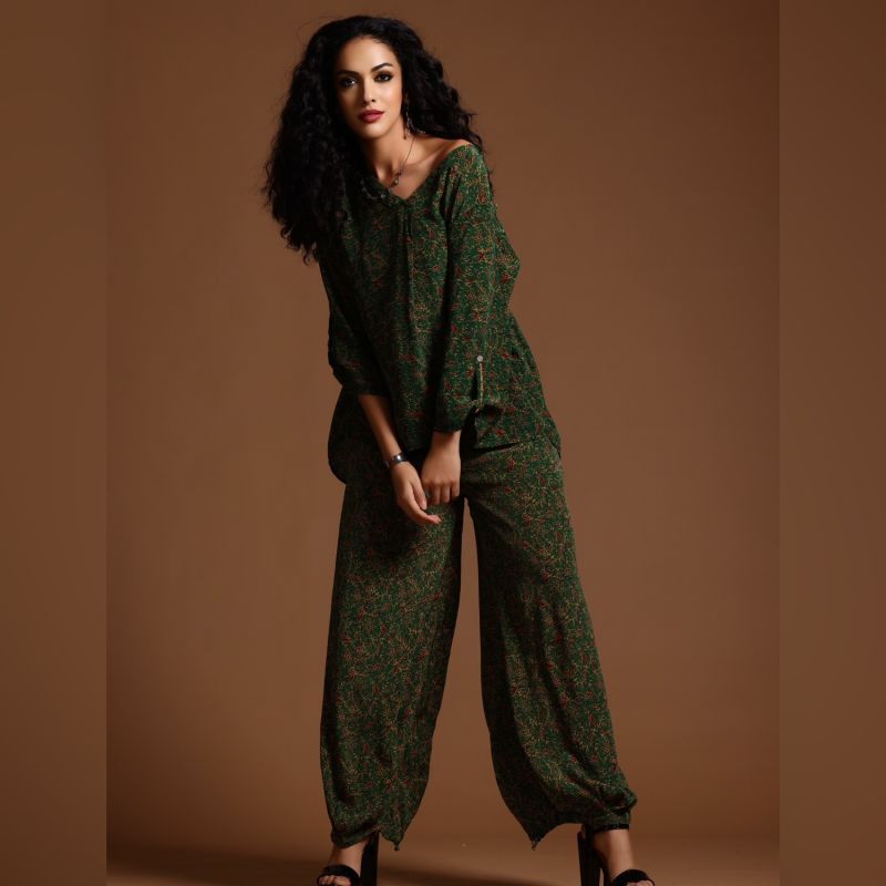 The Reva Pants - Green image