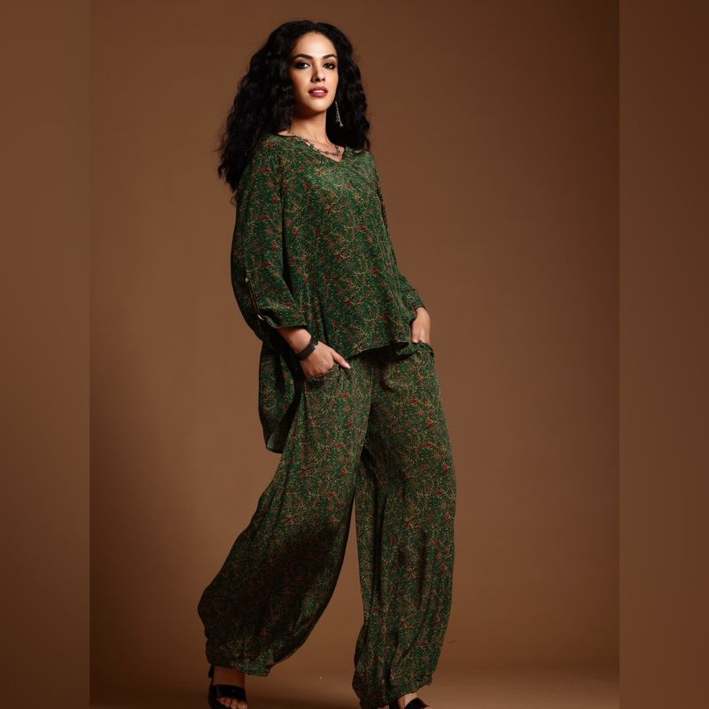 The Reva Pants - Green image