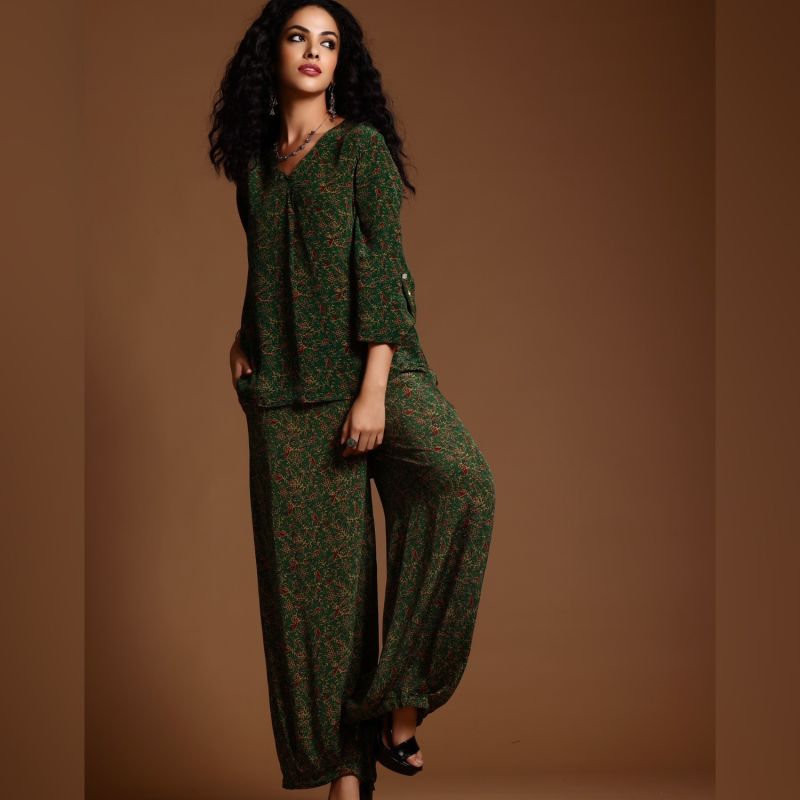 The Reva Pants - Green image