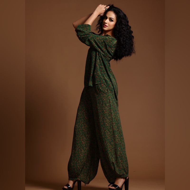 The Reva Pants - Green image