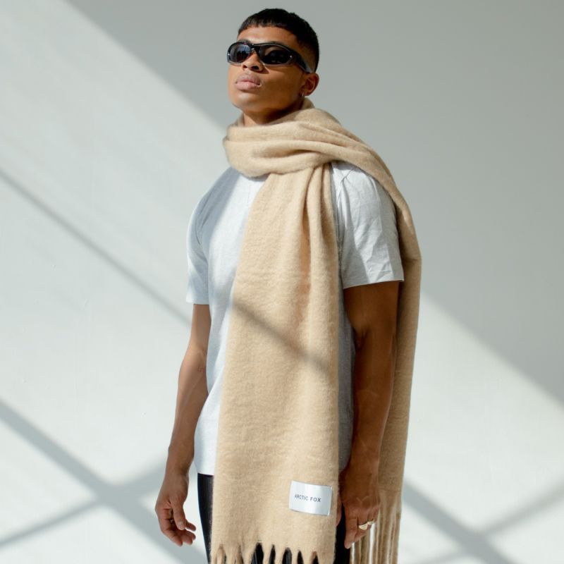 The Reykjavik Scarf In Beige image