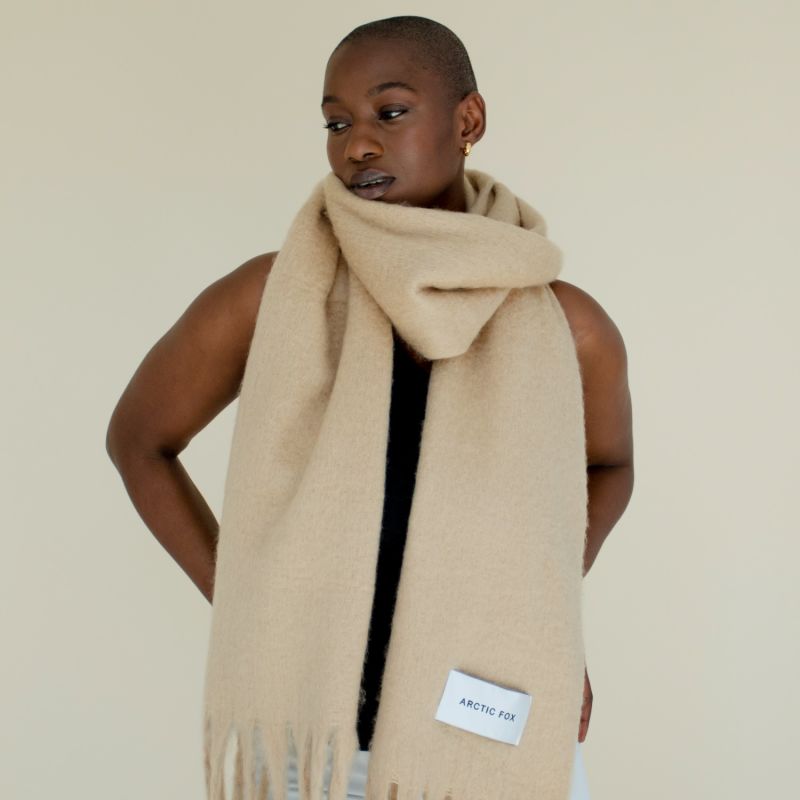 The Reykjavik Scarf In Beige image