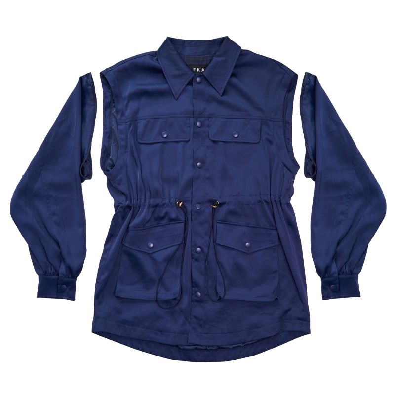 The Satin Cargo Shirt image