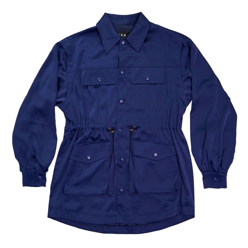 The Satin Cargo Shirt image