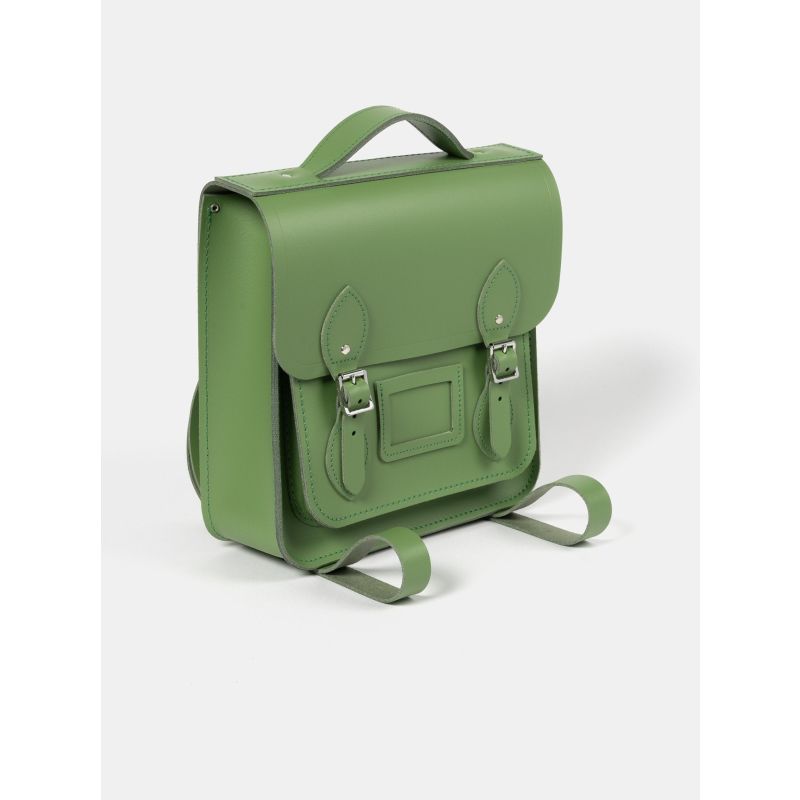 The Small Portrait Backpack - Heather Green image