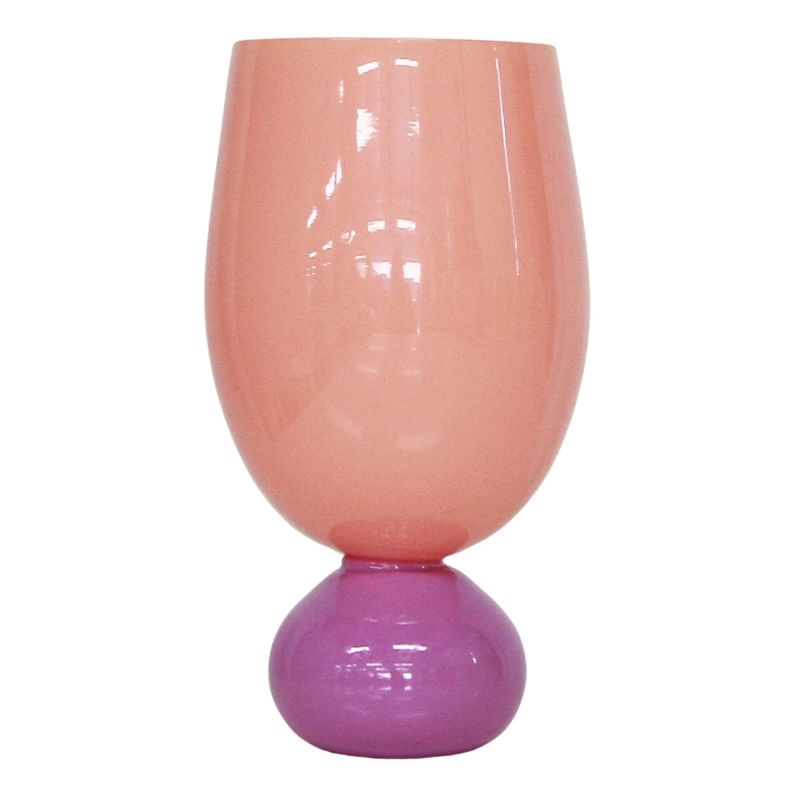 The Sorbetto Wine Glass - Set Of Two - Watermelon Prugna image