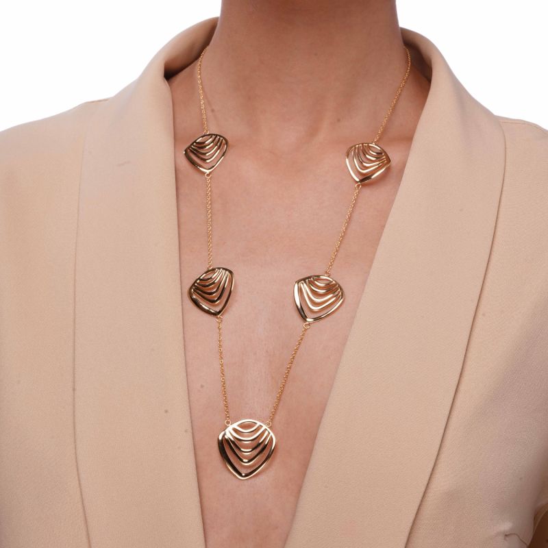 The Statement Necklace - Gold image