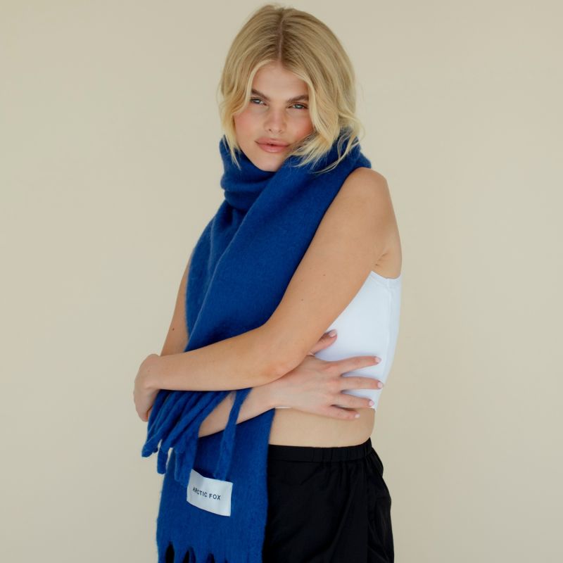 The Stockholm Scarf In Blue image