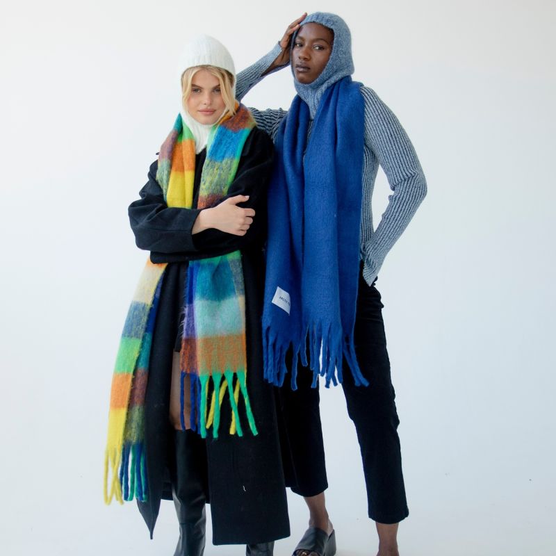 The Stockholm Scarf In Blue image