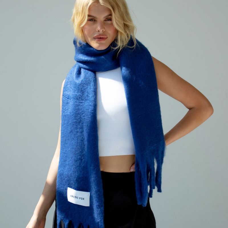 The Stockholm Scarf In Blue image