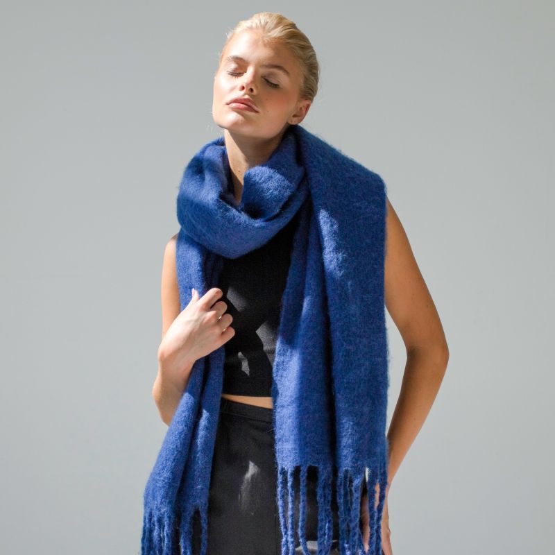 The Stockholm Scarf In Blue image