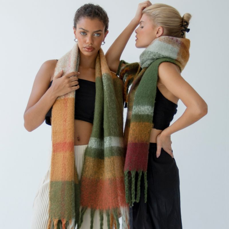 The Stockholm Scarf - Mossy Spring image