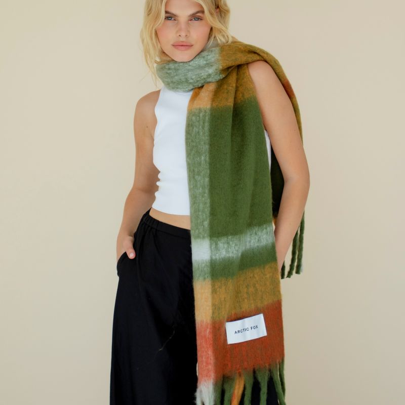 The Stockholm Scarf - Mossy Spring image