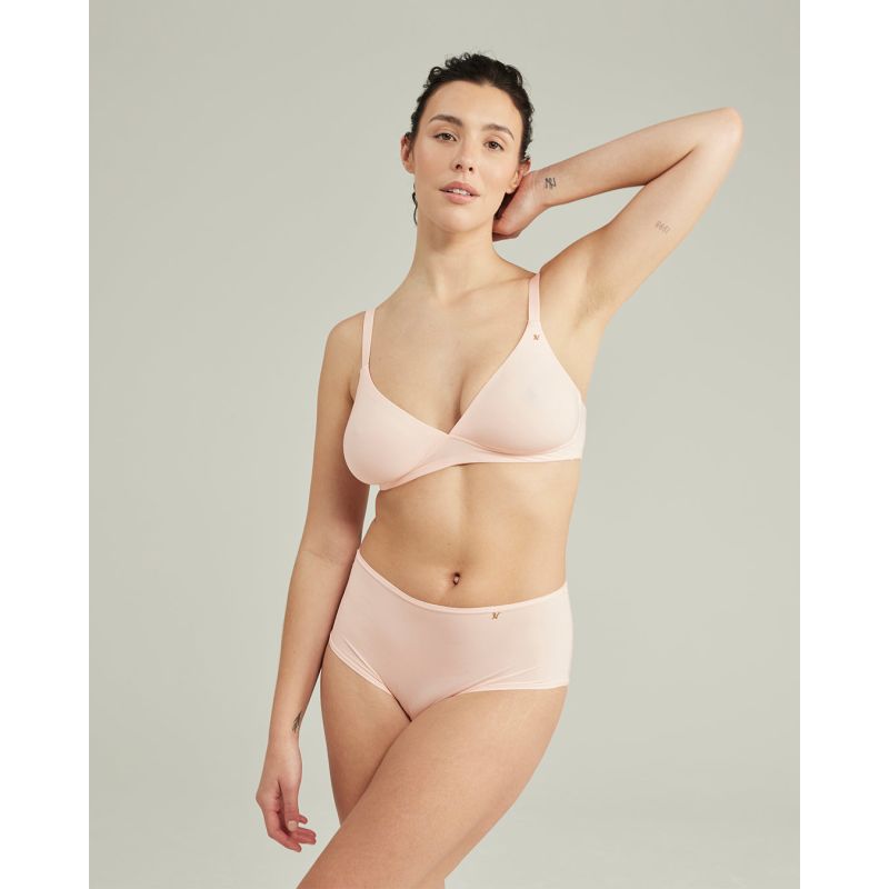 The Stretch Easy Does It Bralette - Blush Pink image