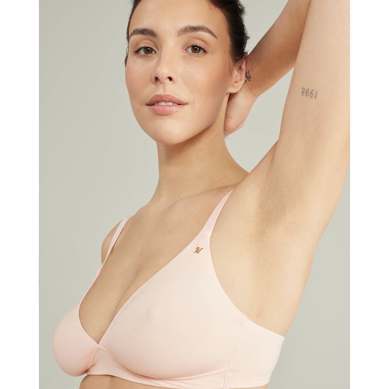 The Stretch Easy Does It Bralette - Blush Pink image