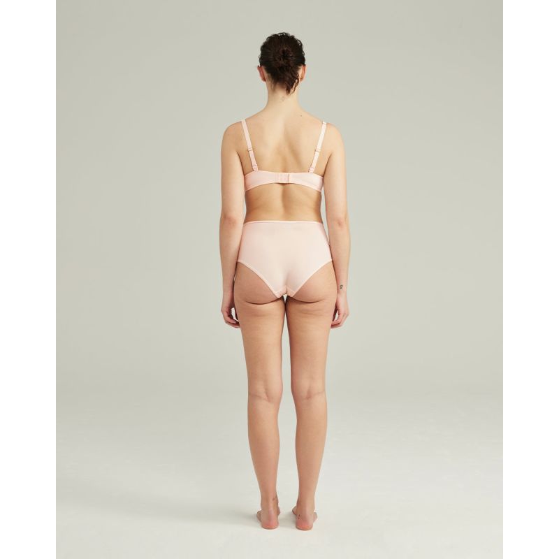 The Stretch High Waisted Brief Bundle 3 Pack - Pink/White/Sage image